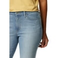 thumbnail image 2 of Levi Strauss Signature Women's and Women's Plus High Rise Skinny Jeans, Inseams: Short, Regular and Long, Sizes 2-28, 2 of 6
