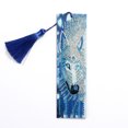 thumbnail image 1 of VONKY Rhinestone Animal Bookmark DIY Carft Leather Painting Cartoon Manual Bookmark with Tassel Wolf, 1 of 1