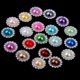 thumbnail image 3 of FQTANJU 20 piezas de pegamento de perlas de imitación de colores mezclados con diamantes de imitación redondos de 15mm de diámetro en la parte posterior plana, 3 of 5