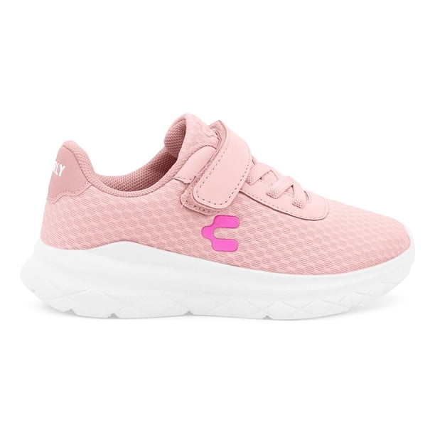 Tenis Charly Kids Niña Deportivo Ligeros Velcro Rosa 18-21.5 rosa 16