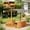 Blue Brown White Fabric Polyester Wood, variant on XIZE Outdoor Sand Play Station for family, Backyard Sandbox