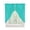 Turquoise Aqua, variant on Sage Green Swag Valances for Windows, Farmhouse Sage Green Decor Rod Pocket Sheer Valances for Large Windows, Swag Toppers Light Filtering for Kitchen Living Room 2 Panels 36''x63''