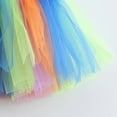 thumbnail image 7 of Akiihool Toddler Skirt Girls Sequin Skirts Toddler Tutu Skirt Tulle Dance Skirts Girls Birthday Fashion Clothes(Blue,4-6 Years), 7 of 7