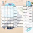 thumbnail image 3 of Curenmufel Long Sleeve Pullover and Pants Girls Daily Wear 2 Piece Outfit 5T 6T (White,5-6 Years), 3 of 4