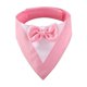 thumbnail image 1 of Zhuge Bandana para perros 1 pieza, mezcla de poliéster ligera de secado rápido, baberos tipo bufanda triangular, pañuelo ajustable para perros, regalo para mascotas, M, rosa, 1 of 3