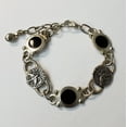 thumbnail image 3 of Vintage Bracelet Alpaca Silver handmade jewelry by Graciela's Collection, 3 of 9