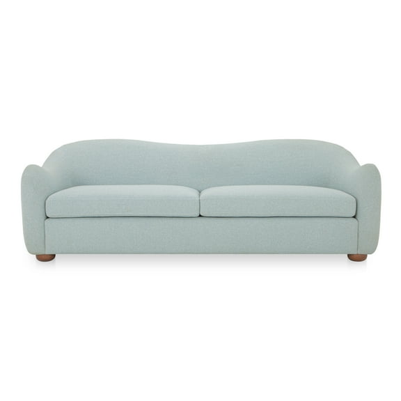 Moe's Home Collection Bria Sofa Fabric Blue