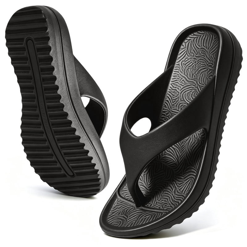 BERANMEY Women's Arch Support Flip Flops photo 1