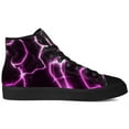 thumbnail image 4 of Aidianart Womens Lightning High Top Shoes High Top Canvas Sneakers Size 5, 4 of 5