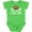 Apple Green, variant on Inktastic Football My Daddy is the Coach Boys or Girls Baby Bodysuit