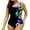 swimsuit 10#Green, variant on WAYUTE One Piece Swimsuit Women Plus Size Push Up Padded Training Athletic Sports Shirred Vintage Tummy Control Bathing Suit