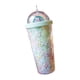 thumbnail image 1 of Bearachild Taza linda de dibujos animados, buena opción de regalo para usos múltiples, suave, cómoda de beber, alta temperatura Teteras azul claro 550ml, 1 of 6