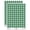 Dark Green, variant on Sick Sad Face Mask Face Emoticon 200+ Round Stickers - Orange - Matte Finish - 0.50" Size