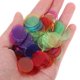thumbnail image 5 of EeaseMX 120 fichas de bingo transparentes de 19 mm, marcadores de plástico para contar cartas de bingo (azul, rojo, amarillo, verde, morado y naranja, 20 unidades cada una), 5 of 7