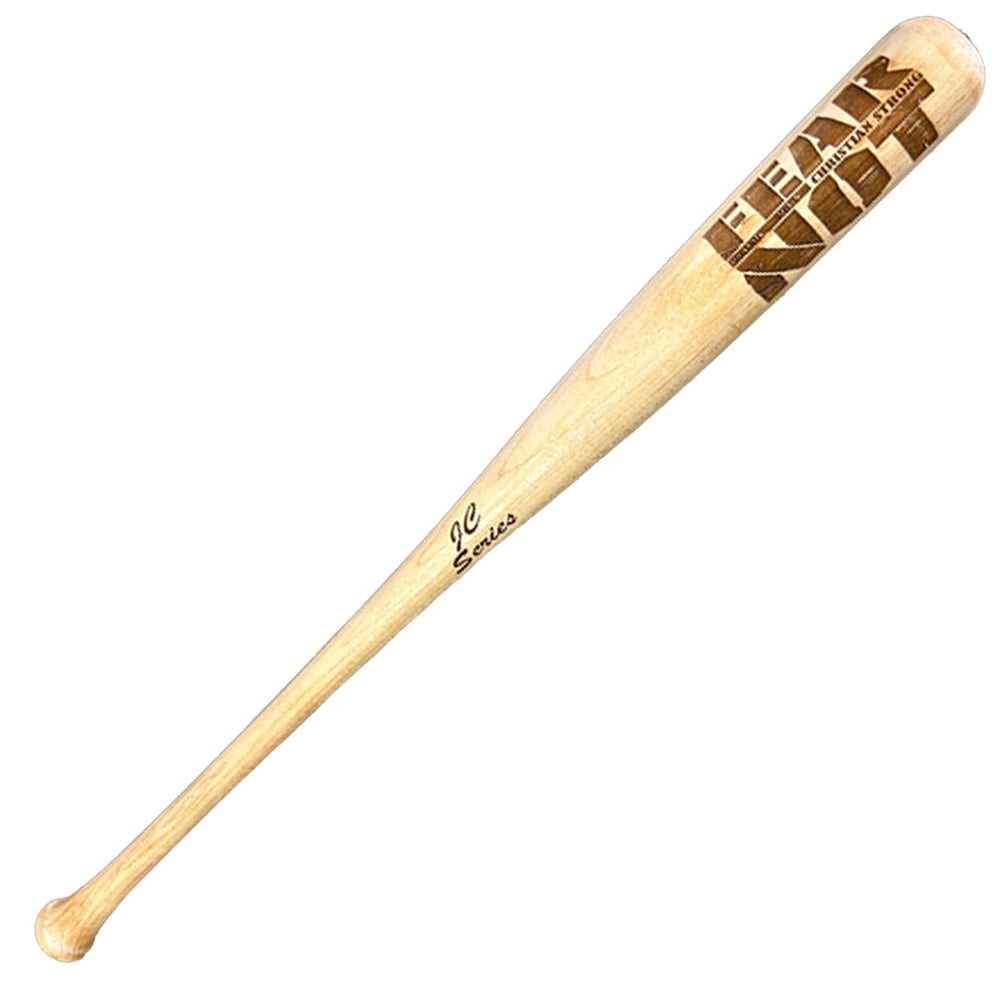 Fear Not Engraved Baseball Bat