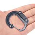 thumbnail image 2 of 1pc Mosquetón D-ring Llavero Clip Camping Llavero Gancho de presión Kit de viaje al aire libre Hugtrwg  Para estrenar, 2 of 5