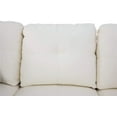 thumbnail image 3 of Ainehome Furniture Sectional Sofa Set, Living Room Sofa Set, Leather Sectional Sofa(Right Hand Facing, White), 3 of 7