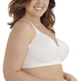 thumbnail image 2 of Vanity Fair Womens Beauty Back Full Figure Wirefree Bra, 40DDD, Star White, 2 of 6