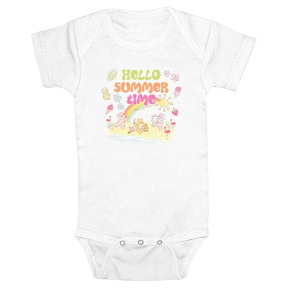 Infant's Care Bears Hello Summer Time Bodysuit