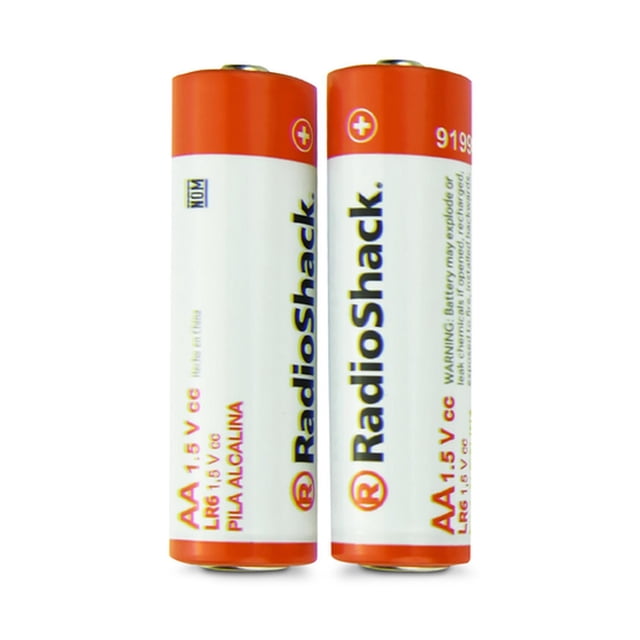 Pila alcalina RadioShack AA 1.5V 12 piezas
