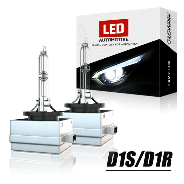 For Chevrolet Corvette C6 2005-2013 Pair D1S Low Beam 6000K White Xenon HID Headlights Kit