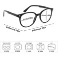 thumbnail image 2 of GFDYREE Lot de 3 Lunettes de Lecture Charnière à Ressort Lecteurs Élégants Noir/écaille pour Hommes et Femmes, 2 of 6
