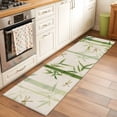 thumbnail image 2 of Green Botanical 2'x6' Runner Rugs for Hallway Kitchen Bedside Non Slip Washable, Farmhouse Dragonfly Entryway Rug Runners with Rubber Backing, Long Carpet Runner for Laundry Room, 2 of 8