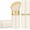 Cream-Colored, variant on Retractable Kabuki Makeup Brush, Angled Top  Foundation Professional Makeup Brushes with  Handle for Blush, Liquid, Cream, , Loose