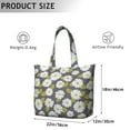 thumbnail image 2 of Cute Daisy Flower Travel Tote Bag - Spacious Lightweight Shoulder Bag with Interior Pockets, Perfect for Summer & Spring Trips, 2 of 2