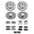thumbnail image 2 of PowerStop Front and Rear Stock Replacement Brake Pad and Rotor Kit with Calipers Fits: FIAT JEEP Select Models KCOE7300, 2 of 7