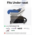 thumbnail image 4 of Equipaje de mano LUGGEX para debajo del asiento, blanco crema, 40 cm, con ruedas, 4 of 9