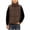 Brown, variant on Quilted Down Vest Boys Stand Collar Zip-Up Puffer Jackets with Pocket Sleeveless Outdoor Fall Coats Black, Size 3 Y