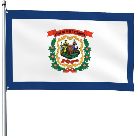 Flag of West Virginia Outdoor Decorative Flags 4x6ft Colorful And Non-Fading 4 By 6 Flags