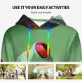 thumbnail image 4 of Wukai Red-Eyed Tree Frog-1 Print Womens Hoodies Fleece Sweatshirts Long Sleeve Sweaters Pullover Fall Outfits Winter Clothes-X-Large, 4 of 7