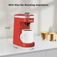 thumbnail image 5 of CHULUX Mini cafetera para cápsulas K, cafetera de una sola porción para una taza americana, cafetera ligera en cápsulas, roja, 5 of 5