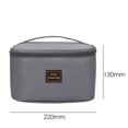 thumbnail image 2 of Bolsa de cosméticos Oxford de gran capacidad para mujer bolsa de lavado portátil para suministros de viaje JShteea Cuidado Belleza, 2 of 8