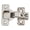 25 Pack, variant on 1/2 Inch Overlayed Cabinet Hinges 25 Pack Steel Self-Closing Face Frame Cabinet Hardware