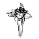 thumbnail image 3 of Escultura de estatua de crucifijo de Jesús con cruz para colgar en la pared, cruz de pared tallada para bautismo B3082, 3 of 9