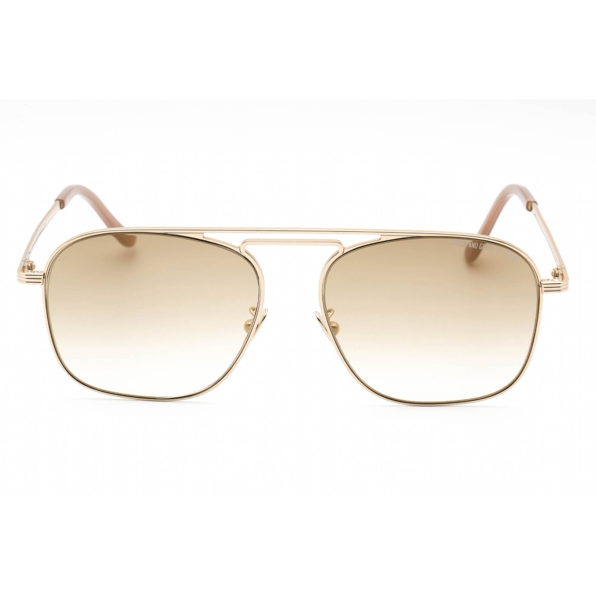 NEW CUTLER AND GROSS CG1353S 002 BLUE BROWN UNISEX SUNGLASSES Cutler and Gross CGSN138950-002 56mm New Sunglasses  main image 2