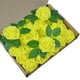 thumbnail image 2 of Decoración De plantas De rama De flores De fiesta Cateissary 25 Piezas Rosas artificiales morado claro, 2 of 6