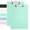 Green, variant on Bxaolu 8.5" x11" Plastic Clipboards 4-Pack with Hanging Hook – Slim Durable Clip Boards, Standard Letter/A4 Size for Home Office Use, Black
