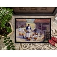 thumbnail image 3 of Chicken Hen Feeding Time Doormat 18x27, 3 of 4