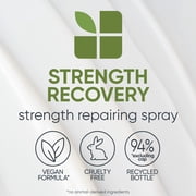 BIOLAGE Strength Recovery Leave-In Conditioner Spray | Hair Repairing Heat Protectant & Detangler | Strengthens & Prevents Damage | For Damaged & Sensitized Hair | Vegan | Cruelty-Free