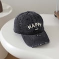thumbnail image 5 of ZHOGXU Kids Letter Baseball Cap Adjustable Boy Girl Sun Hat Daily Casual Wear, 5 of 5