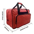 thumbnail image 3 of Premium Sewing Machine Carry Storage Bag Covers Nylon Student Home Red, 3 of 9