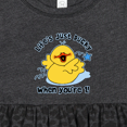 thumbnail image 4 of Inktastic Life's Ducky 1st Birthday Girls Baby Dress, 4 of 5