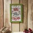thumbnail image 4 of Have A Holly Jolly Christmas Framed Wall Hanging Sign 12x8, 4 of 5