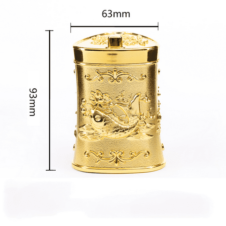 

Rush Gorgeous Automatic Toothpick Holder with Bottle Opener Hand Press Retractable Retro Toothpick Dispenser Toothpicks Case Can Box Container for Kitchen Home Restaurant (C) S4582