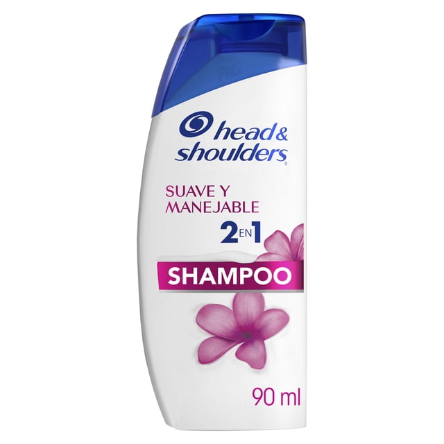 Shampoo Control Caspa Head & Shoulders Suave y Manejable 2 en 1 90 ml