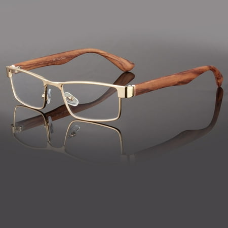 New Clear Lens Square Frame Eye Glasses Designer Womens Mens Fashion Retro (Best Glasses Frames For Men)